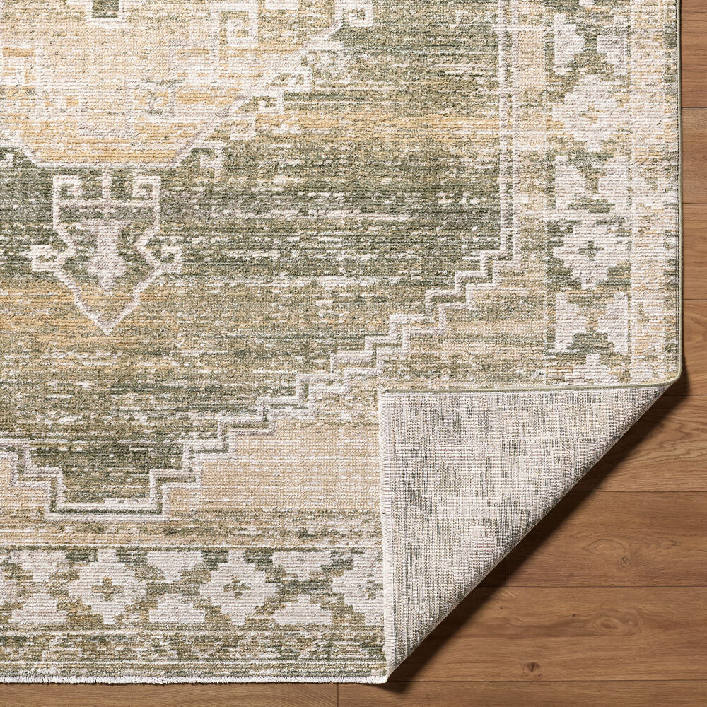 Fifth Avenue Light Gray/Taupe Machine Woven Rug FIF-2308 - fold