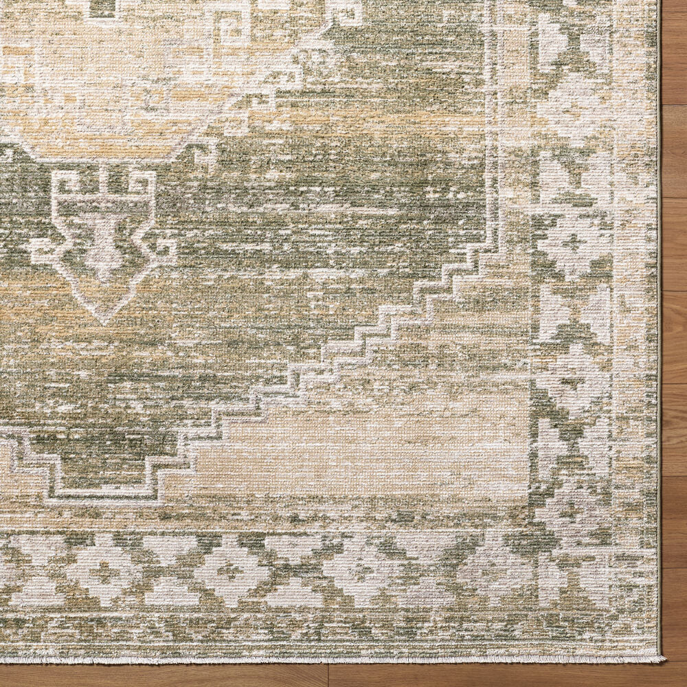 Fifth Avenue Light Gray/Taupe Machine Woven Rug FIF-2308 - overhead