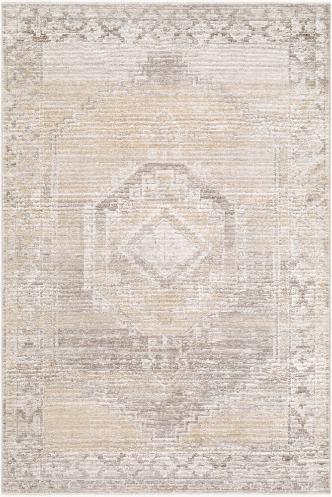 Fifth Avenue Dark Brown/Taupe Machine Woven Rug FIF-2311 - 5' x 7'5"