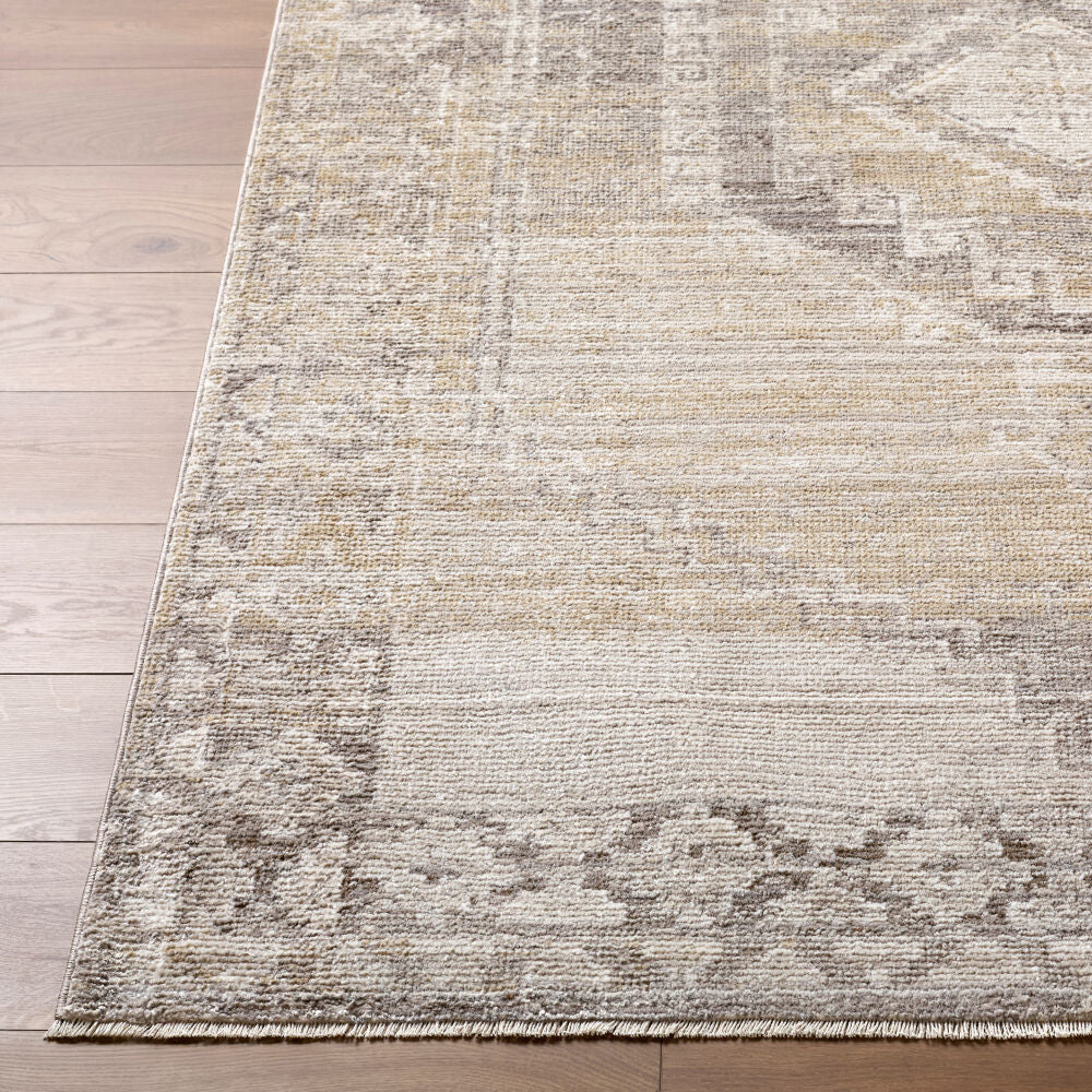 Fifth Avenue Dark Brown/Taupe Machine Woven Rug FIF-2311 - front