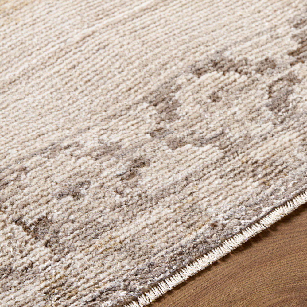 Fifth Avenue Dark Brown/Taupe Machine Woven Rug FIF-2311 - texture