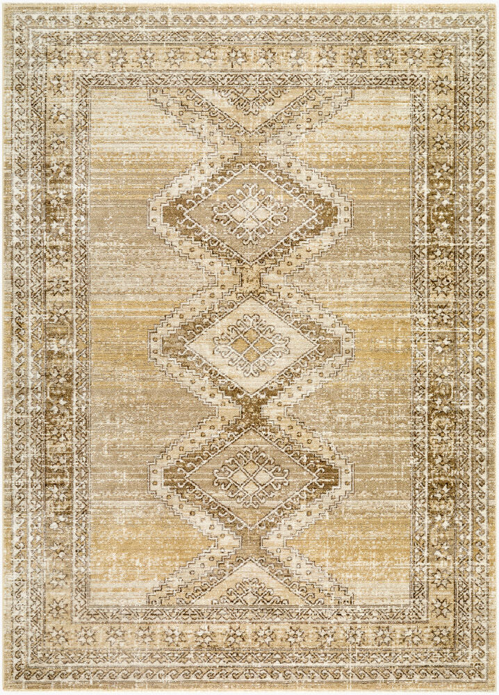 Fifth Avenue Dark Brown/Taupe Machine Woven Rug FIF-2312 - 5' x 7'5"