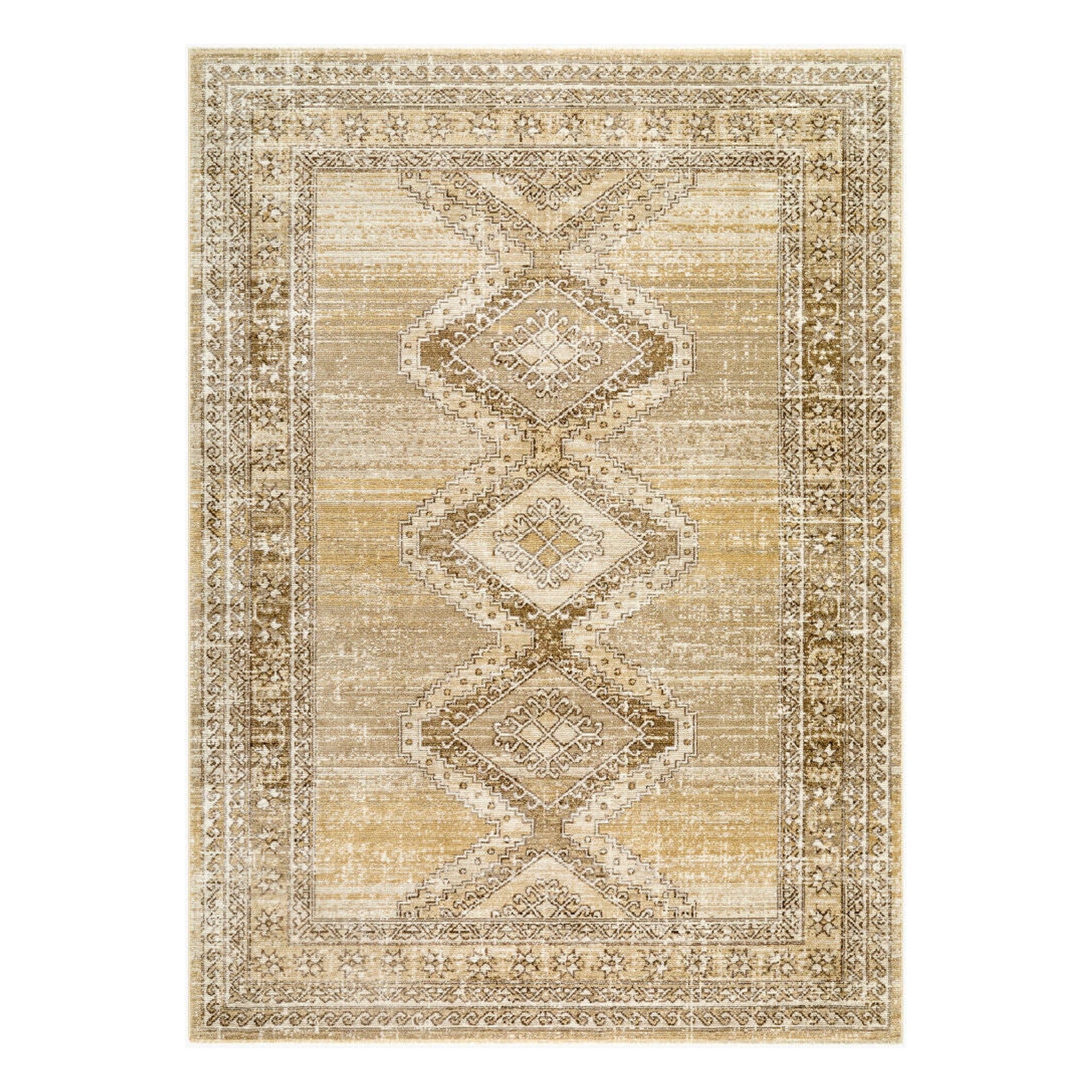 Fifth Avenue Dark Brown/Taupe Machine Woven Rug FIF-2312 - 5' x 7'5"