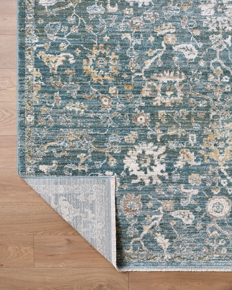 Fifth Avenue Dark Brown/Taupe Machine Woven Rug FIF-2313 - fold