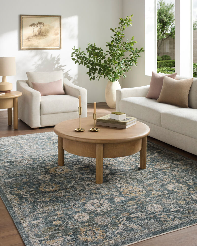 Fifth Avenue Dark Brown/Taupe Machine Woven Rug FIF-2313 - roomscene