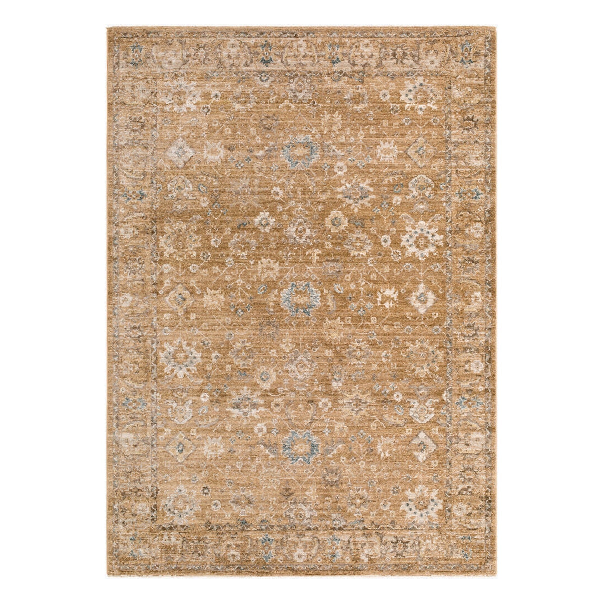 Fifth Avenue Dark Brown/Taupe Machine Woven Rug FIF-2314 - 5' x 7'5"