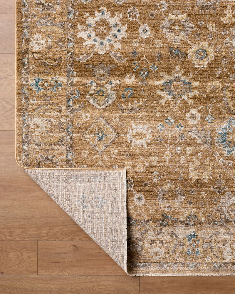 Fifth Avenue Dark Brown/Taupe Machine Woven Rug FIF-2314 - fold