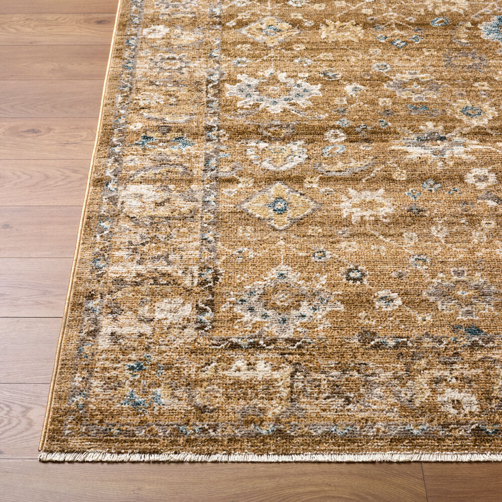 Fifth Avenue Dark Brown/Taupe Machine Woven Rug FIF-2314 - front