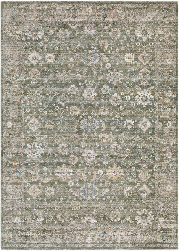 Fifth Avenue Dark Brown/Taupe Machine Woven Rug FIF-2315 - 5' x 7'5"