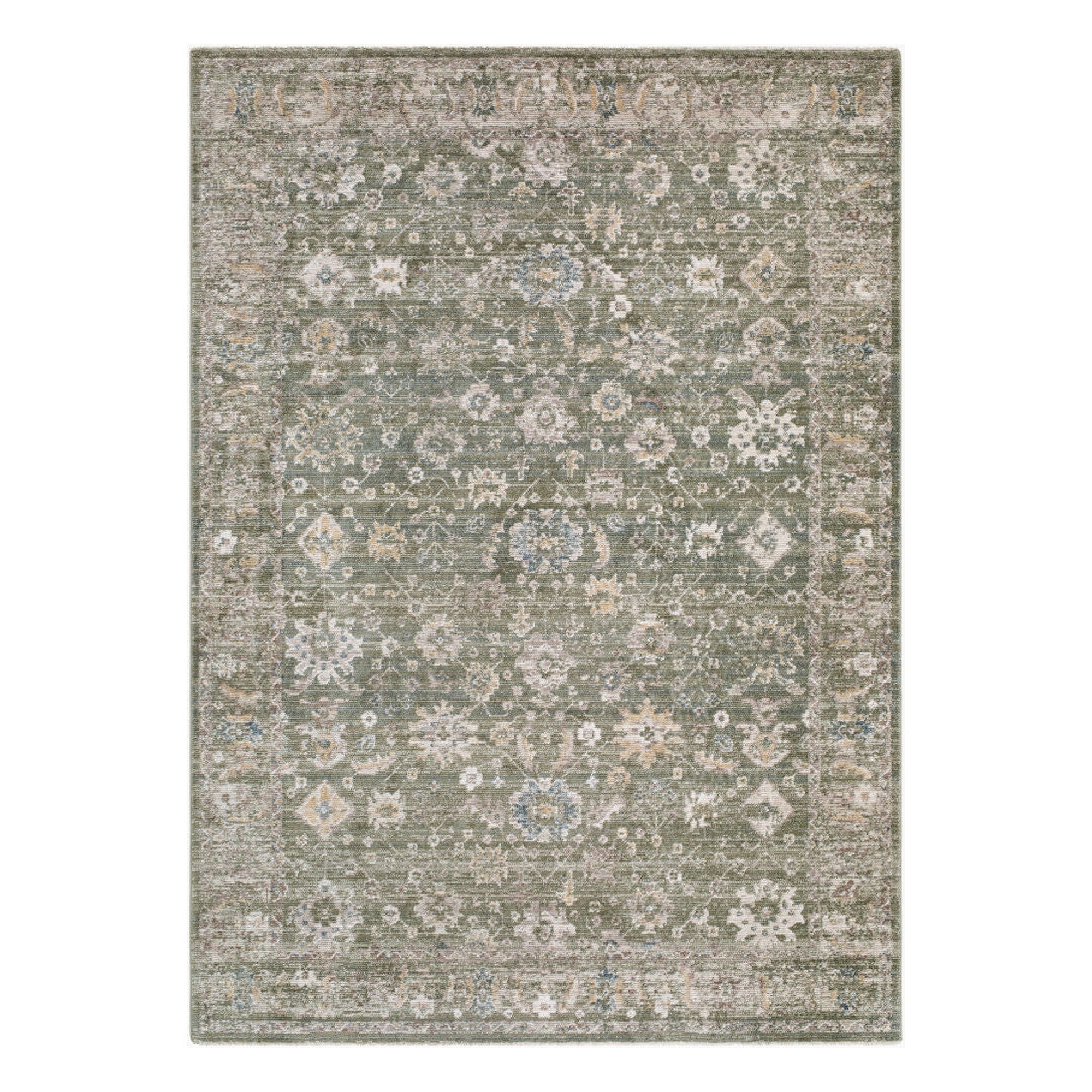 Fifth Avenue Dark Brown/Taupe Machine Woven Rug FIF-2315 - 5' x 7'5"