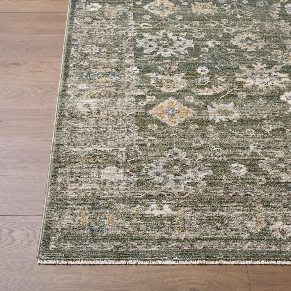 Fifth Avenue Dark Brown/Taupe Machine Woven Rug FIF-2315 - front
