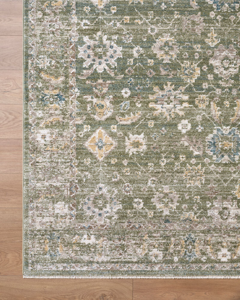 Fifth Avenue Dark Brown/Taupe Machine Woven Rug FIF-2315 - overhead