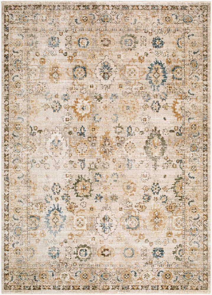 Fifth Avenue Dark Brown/Taupe Machine Woven Rug FIF-2316 - 5' x 7'5"