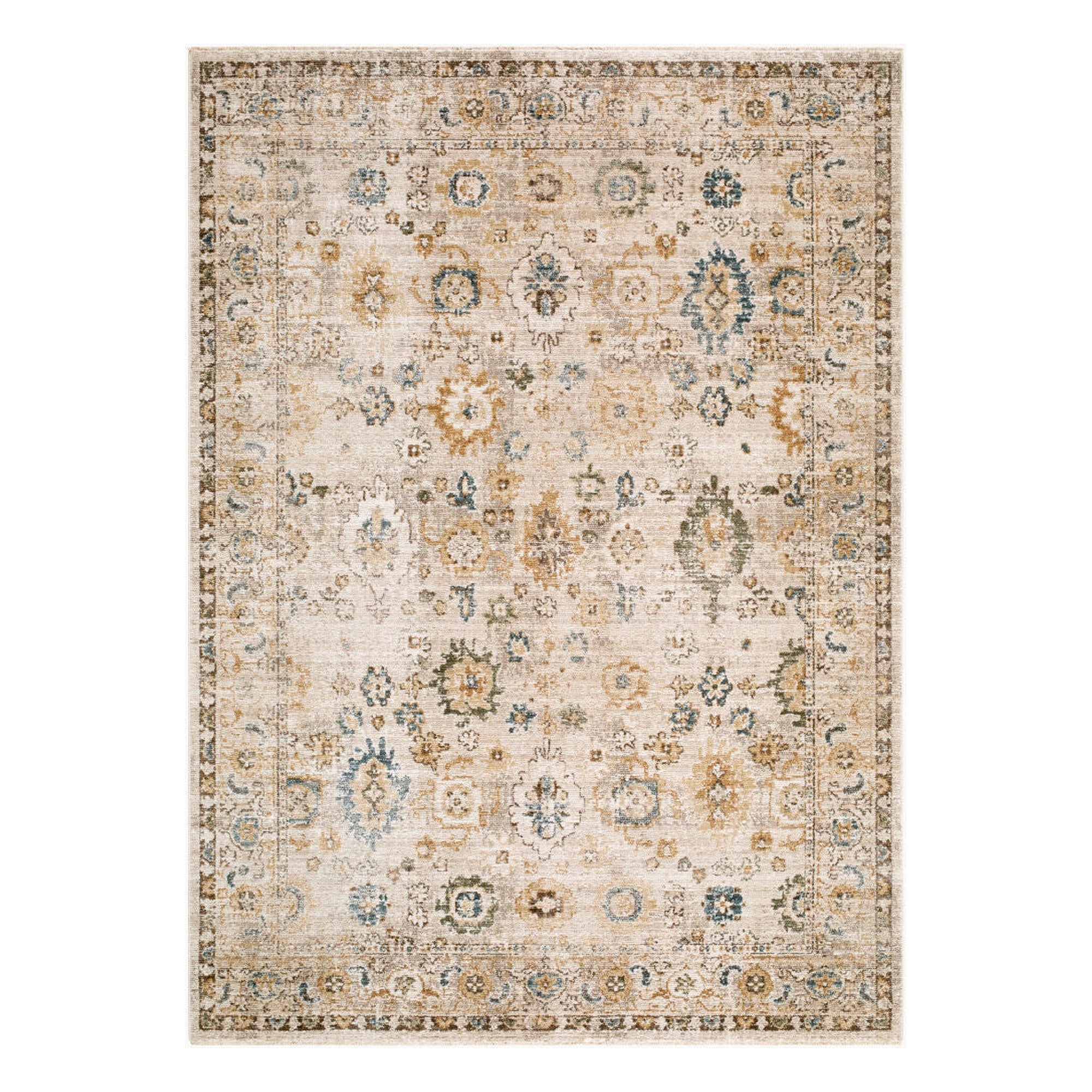 Fifth Avenue Dark Brown/Taupe Machine Woven Rug FIF-2316 - 5' x 7'5"