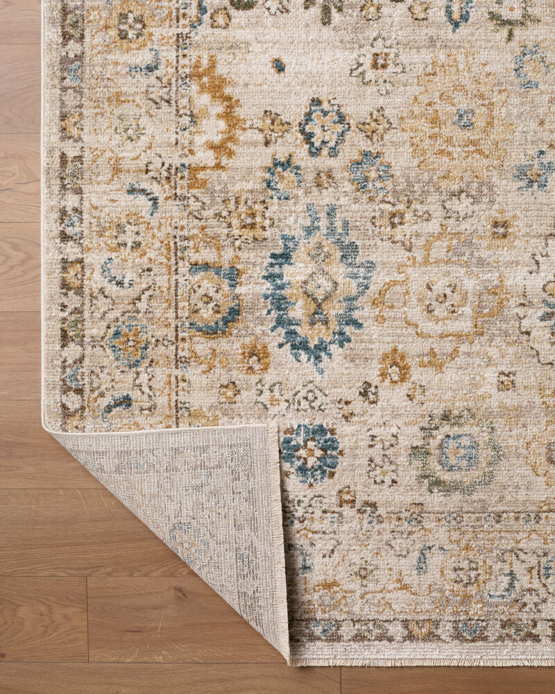 Fifth Avenue Dark Brown/Taupe Machine Woven Rug FIF-2316 - fold