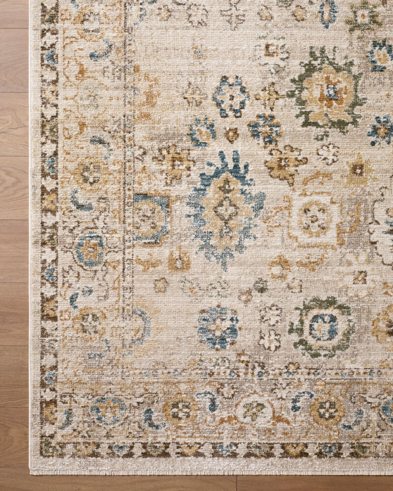 Fifth Avenue Dark Brown/Taupe Machine Woven Rug FIF-2316 - overhead