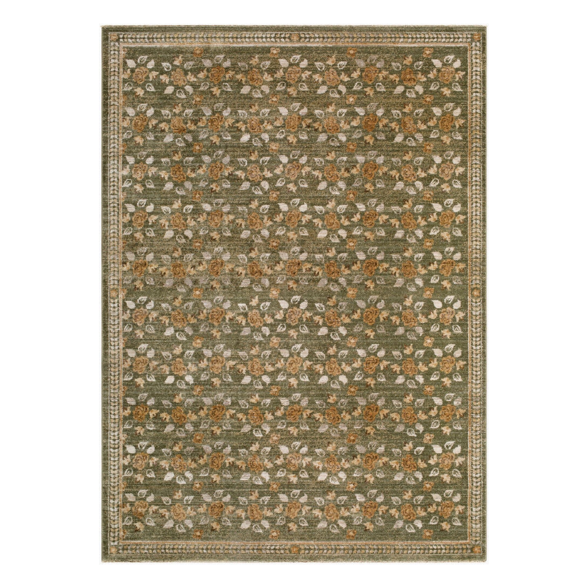 Fifth Avenue Dark Brown/Taupe Machine Woven Rug FIF-2317 - 5' x 7'5"