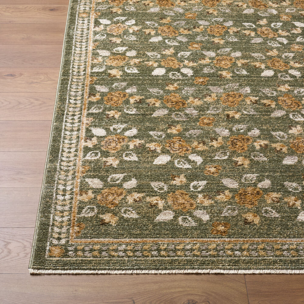 Fifth Avenue Dark Brown/Taupe Machine Woven Rug FIF-2317 - front