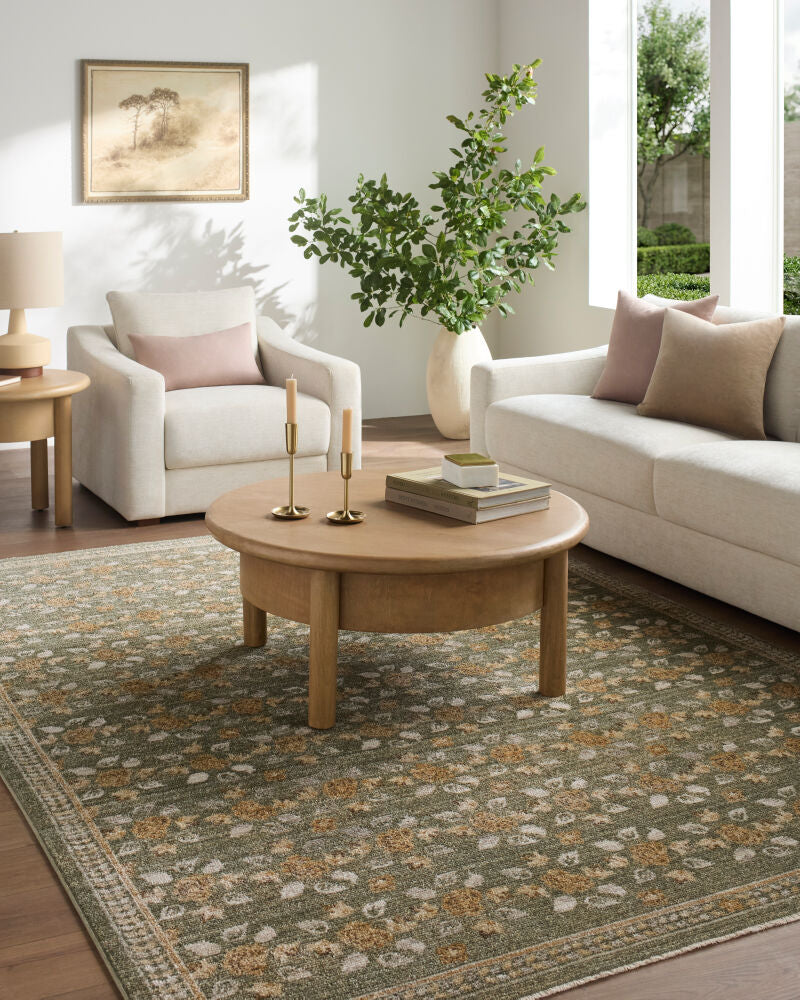 Fifth Avenue Dark Brown/Taupe Machine Woven Rug FIF-2317 - roomscene