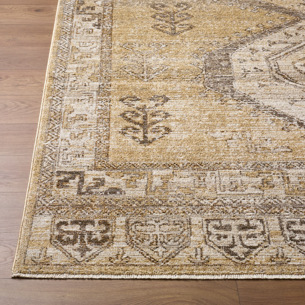 Fifth Avenue Dark Brown/Taupe Machine Woven Rug FIF-2318 - front