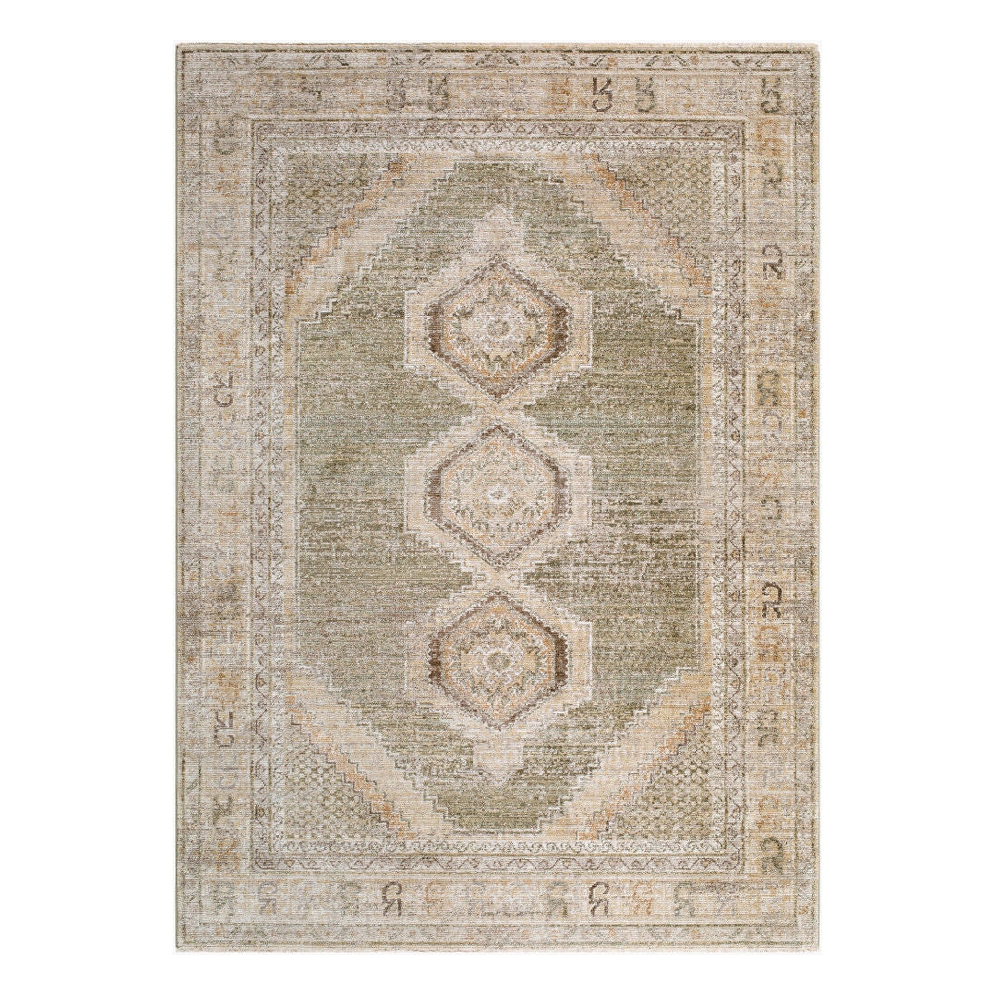 Fifth Avenue Dark Brown/Taupe Machine Woven Rug FIF-2320 - 5' x 7'5"
