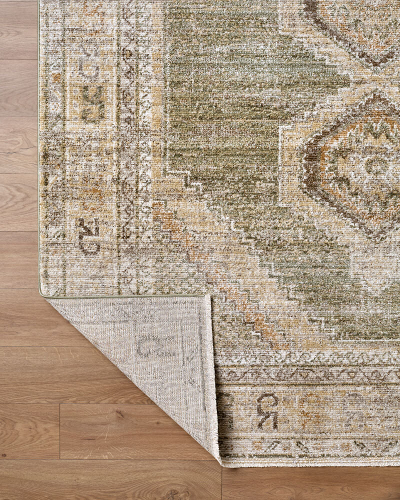 Fifth Avenue Dark Brown/Taupe Machine Woven Rug FIF-2320 - fold