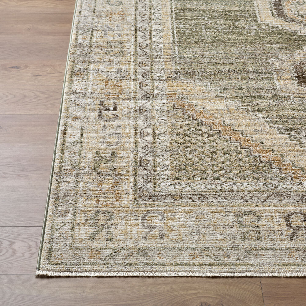 Fifth Avenue Dark Brown/Taupe Machine Woven Rug FIF-2320 - front