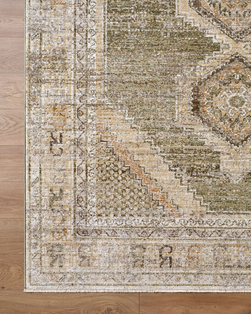 Fifth Avenue Dark Brown/Taupe Machine Woven Rug FIF-2320 - overhead