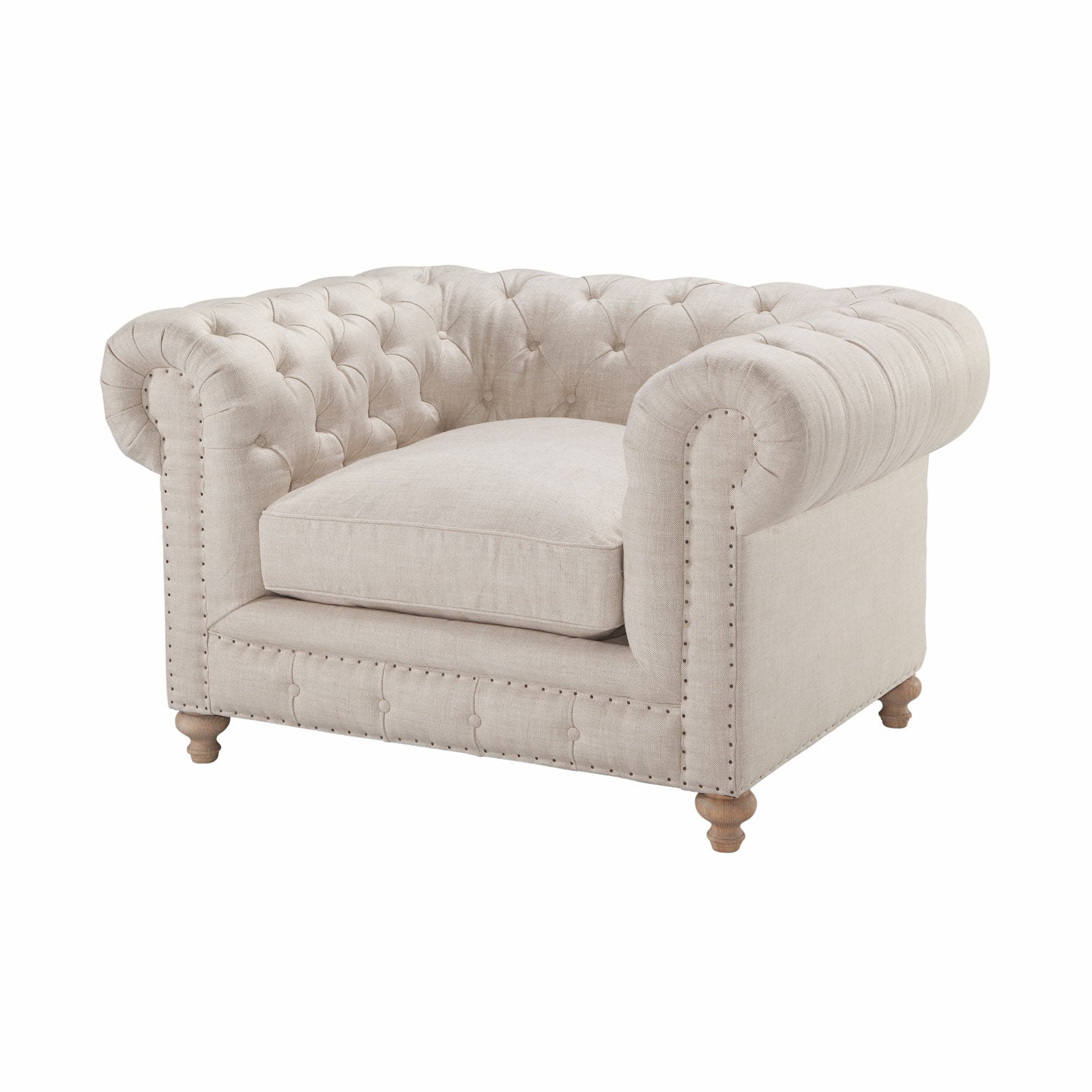Finn Chair in Classic Linen
