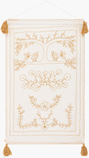 Folk Tale Wall Hanging - 36"H x 24"W x 1"D