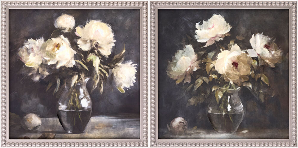 Flores Framed Art - 18"H x 18"W x 1"D, 18"H x 18"W x 1"D