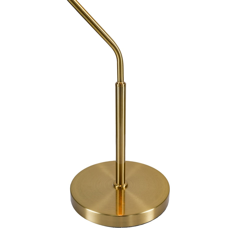 Flux Contemporary Black and Gold Ceramic Table Lamp