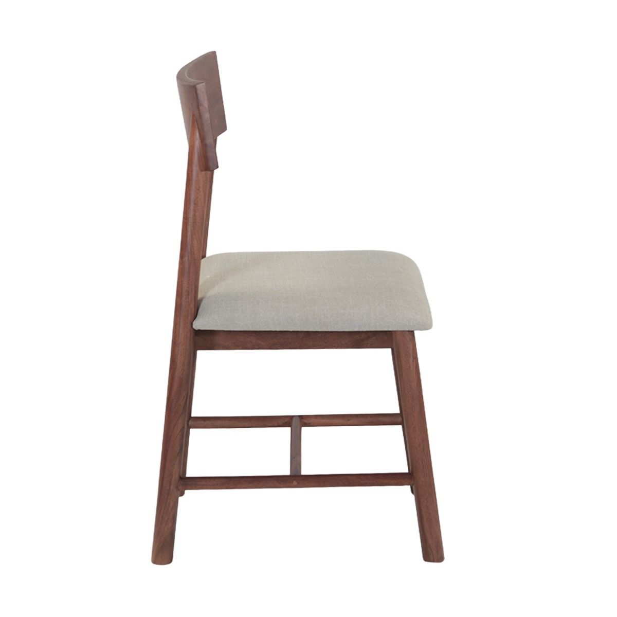 Lenox 18" Upholstered Dining Chair in Walnut - image 4