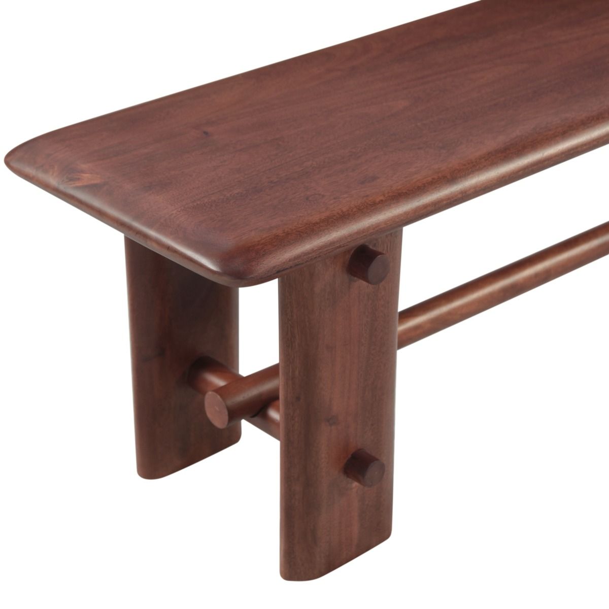 Lenox Loch 64" Bench in Walnut - image 3