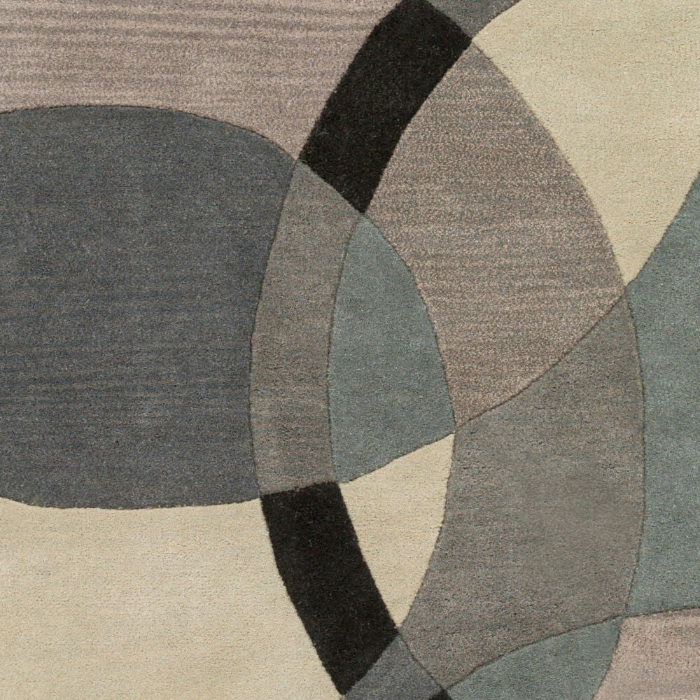 Forum Black/Taupe Handmade Rug FM-7193 - swatch