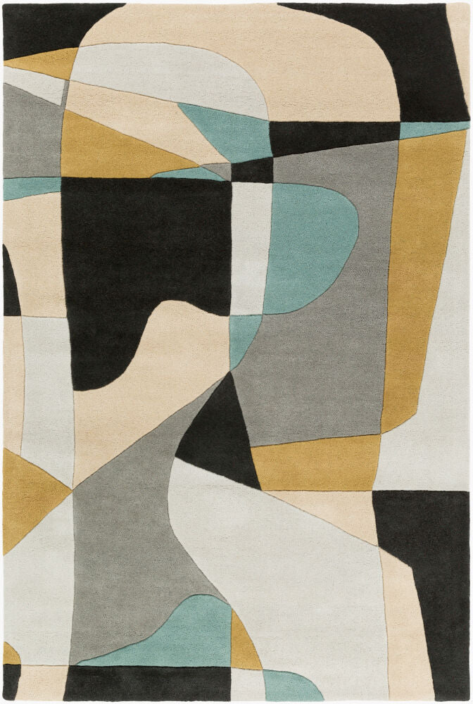 Forum Beige/Olive Handmade Rug - 10' x 14'