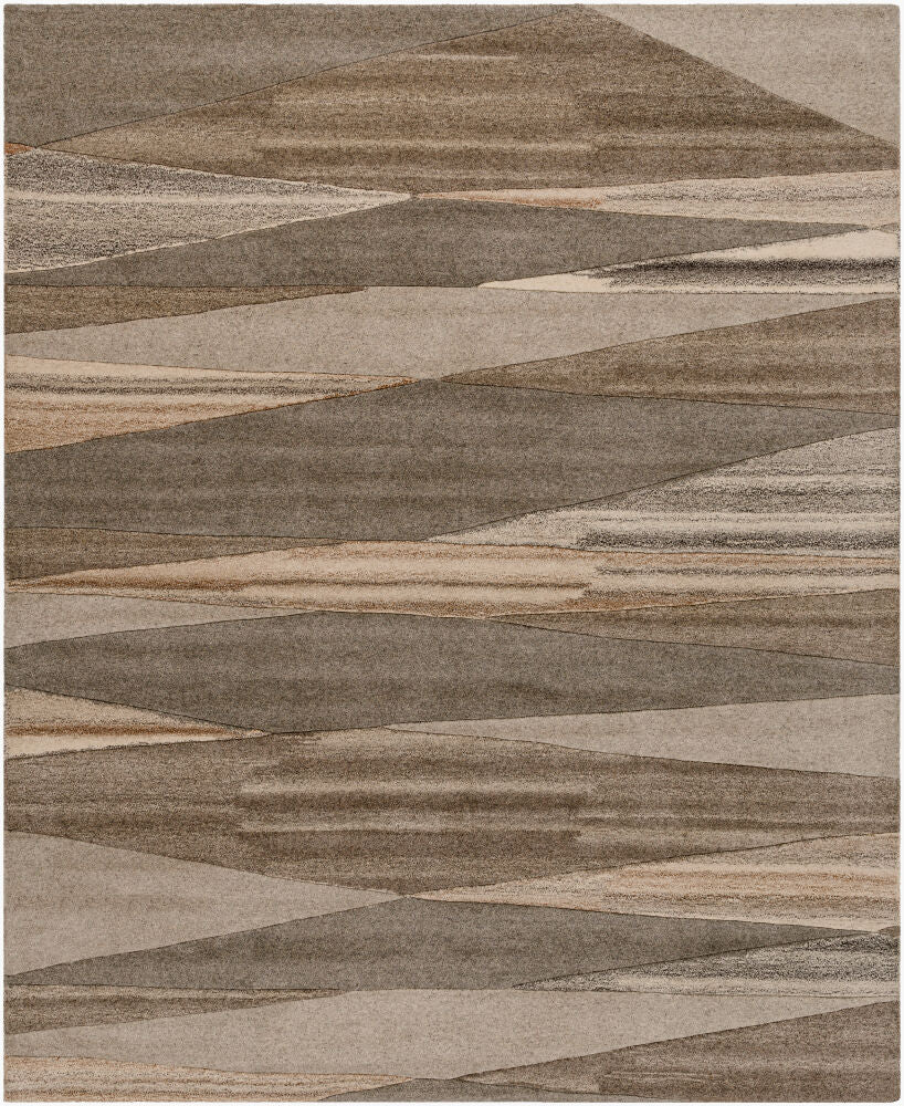 Forum Black/Taupe Handmade Rug FM-7211 - 10' x 14'