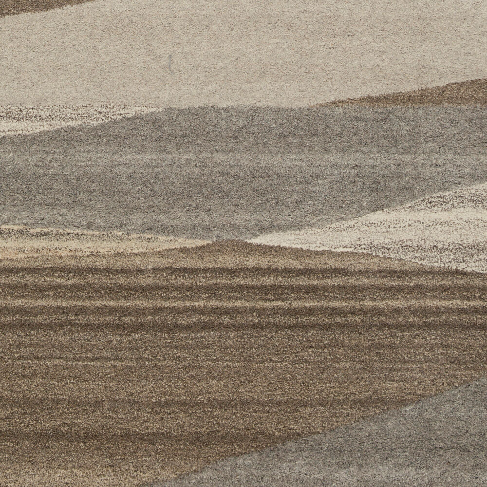 Forum Black/Taupe Handmade Rug FM-7211 - swatch