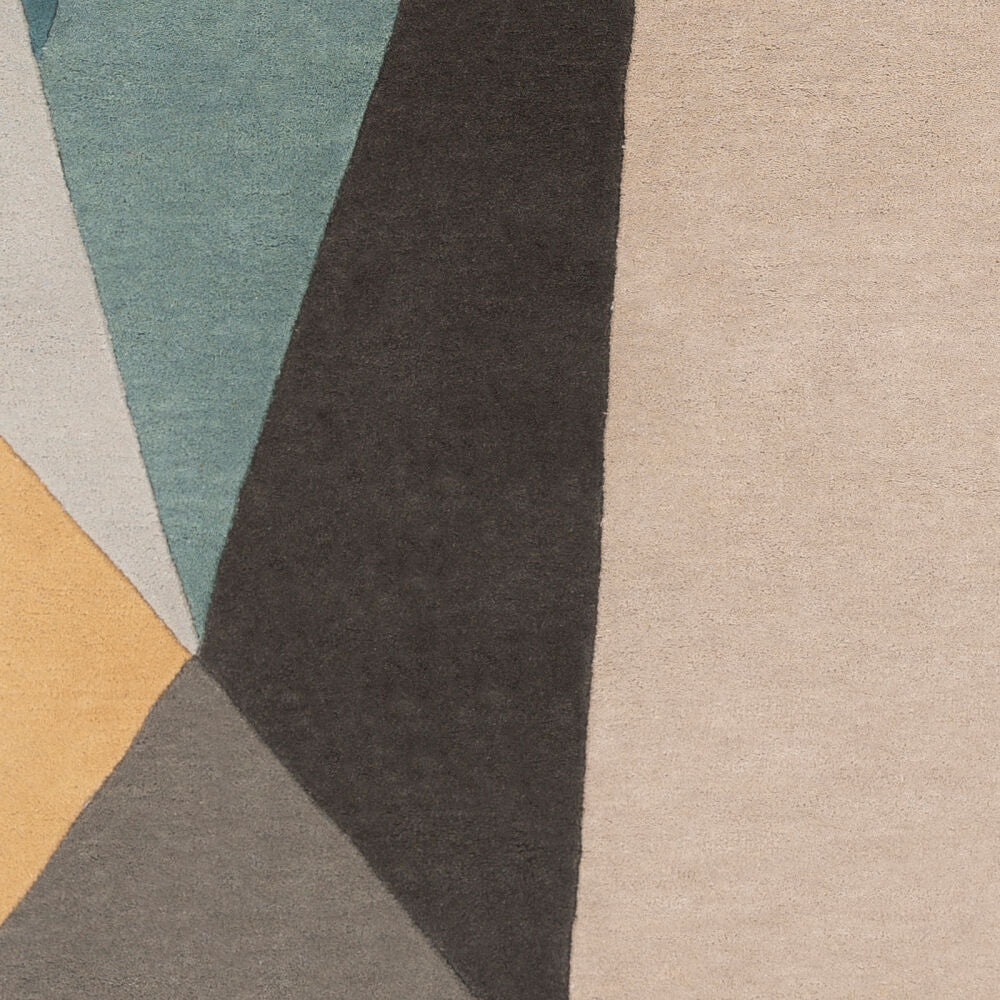 Forum Charcoal/Taupe Handmade Rug FM-7223 - swatch
