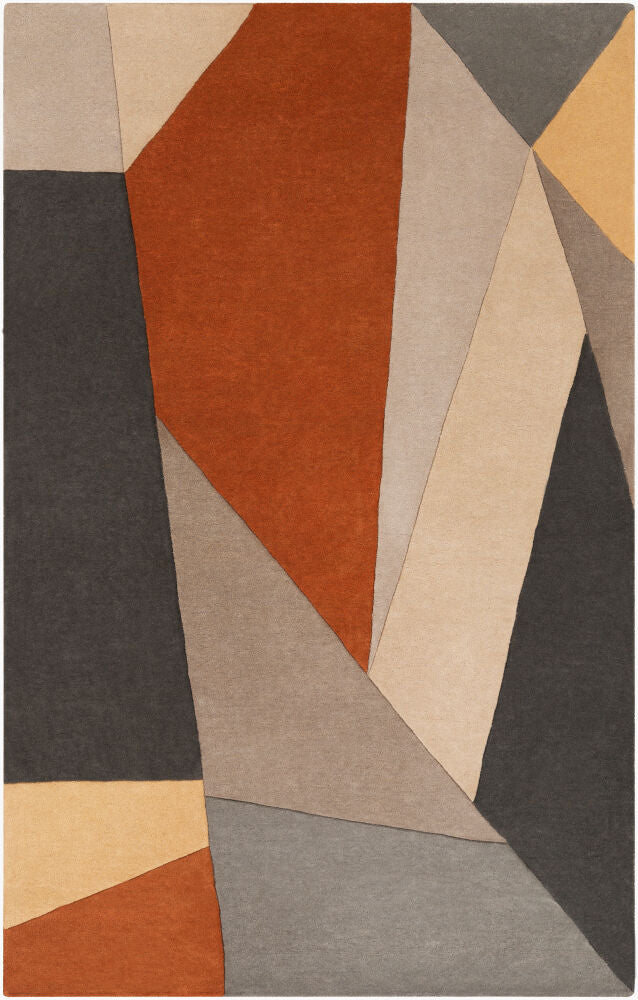 Forum Charcoal/Taupe Handmade Rug FM-7224 - 10' x 14'