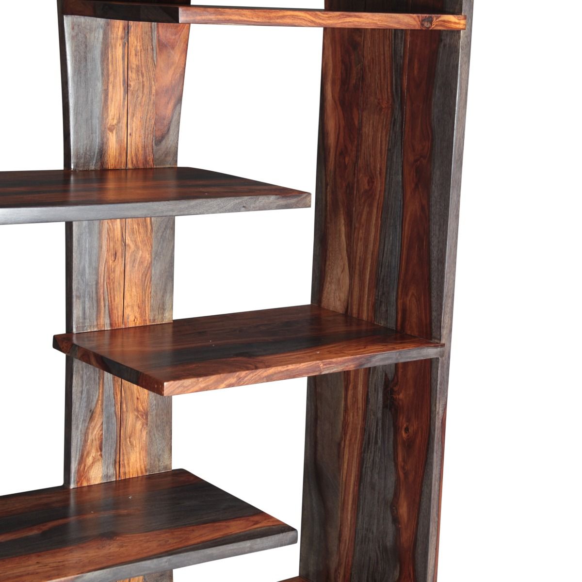Meridian 34" Open Bookshelf in Capri Sheesham - image 4