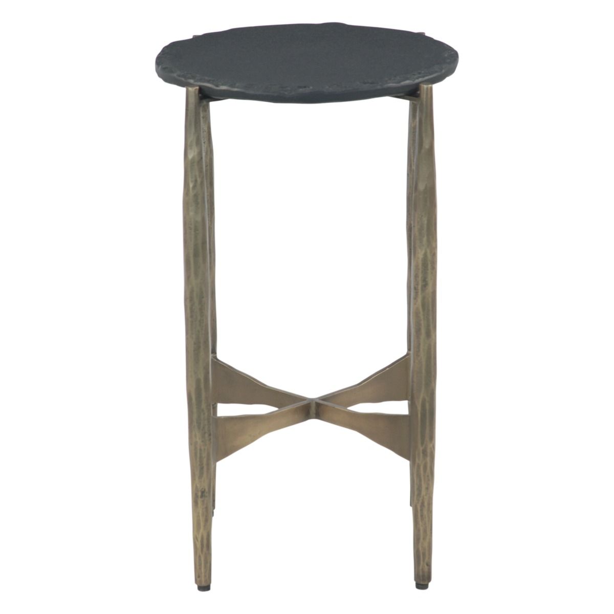 Mojave 13" Nesting Side Table with Black Marble, Set of 2 - image 2