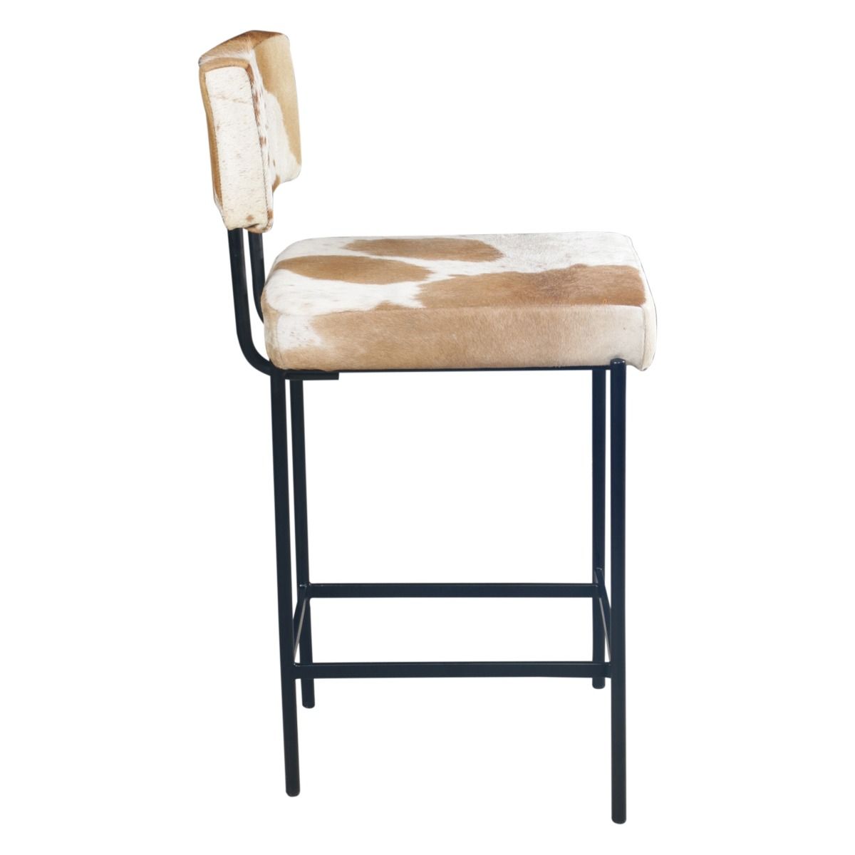 Nola 18" Counter Chair in Brown Hair on Hide - image 3