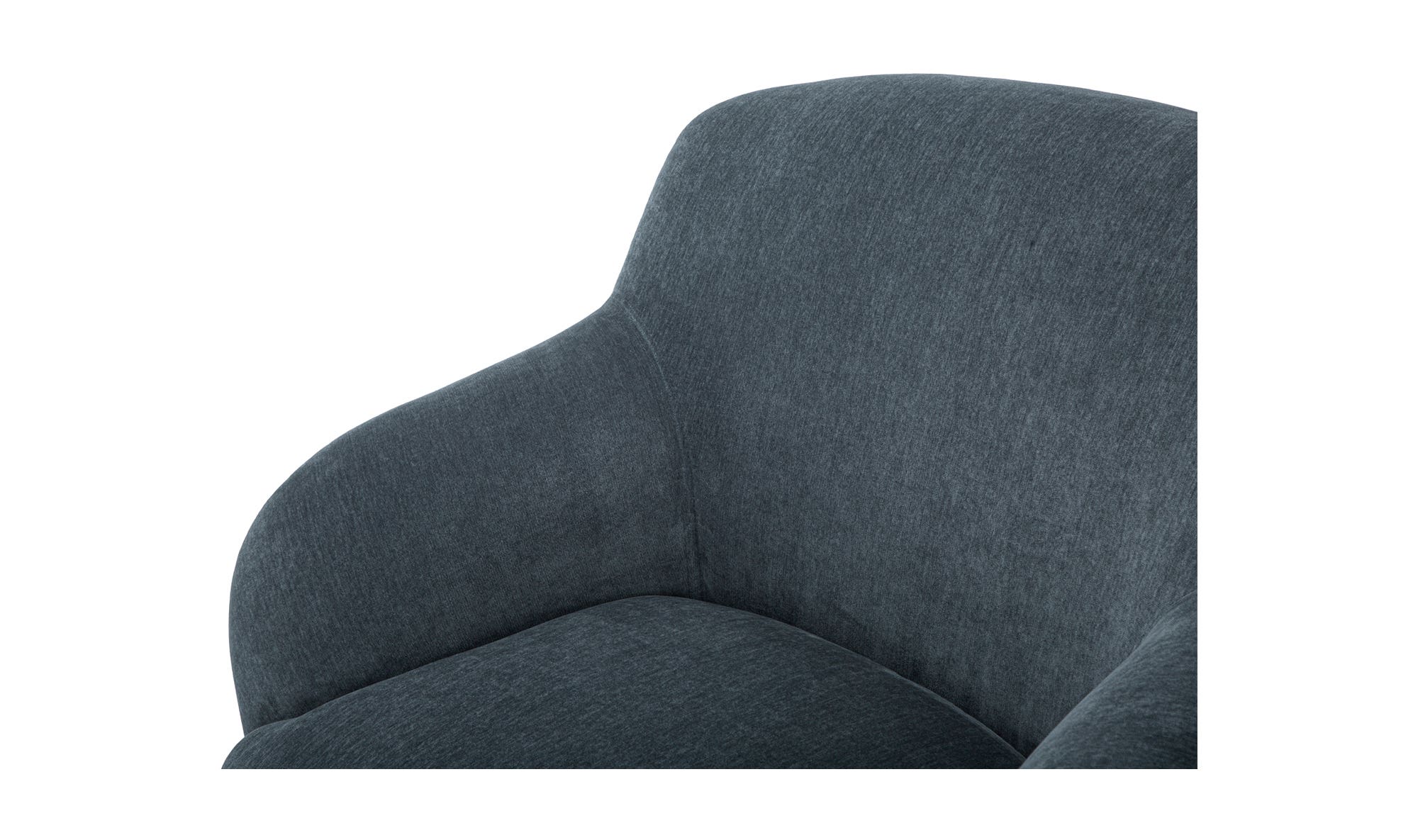 Stevie Lounge Chair Slate Blue by Moe's Home Collection - view 9