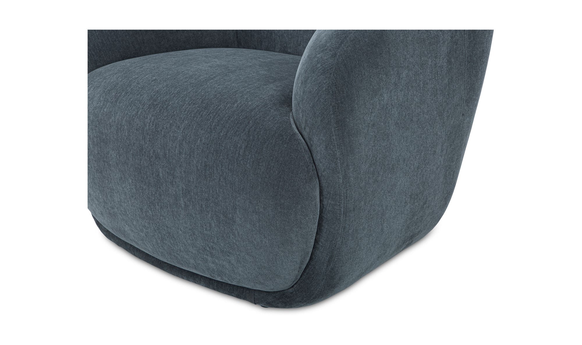 Stevie Lounge Chair Slate Blue by Moe's Home Collection - view 10