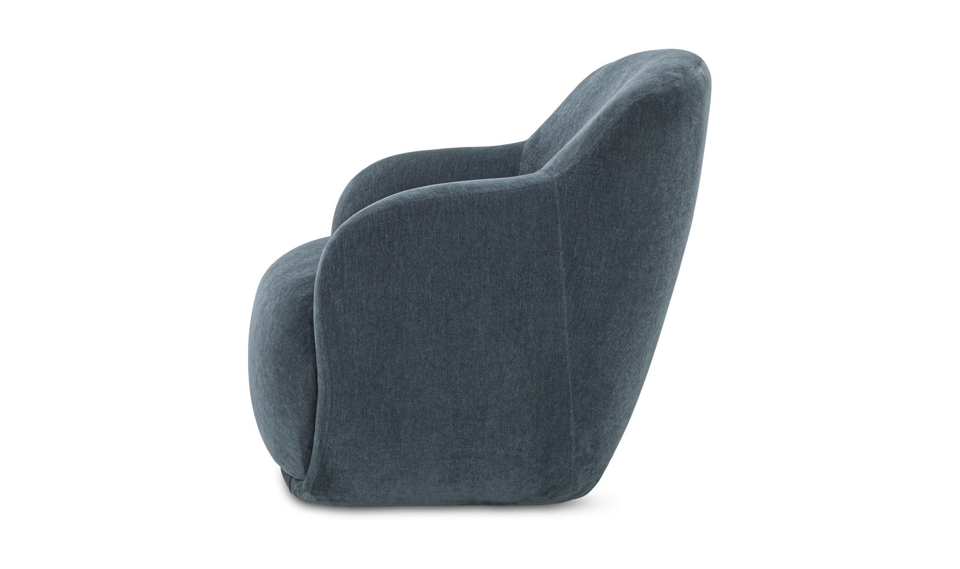 Stevie Lounge Chair Slate Blue by Moe's Home Collection - view 7