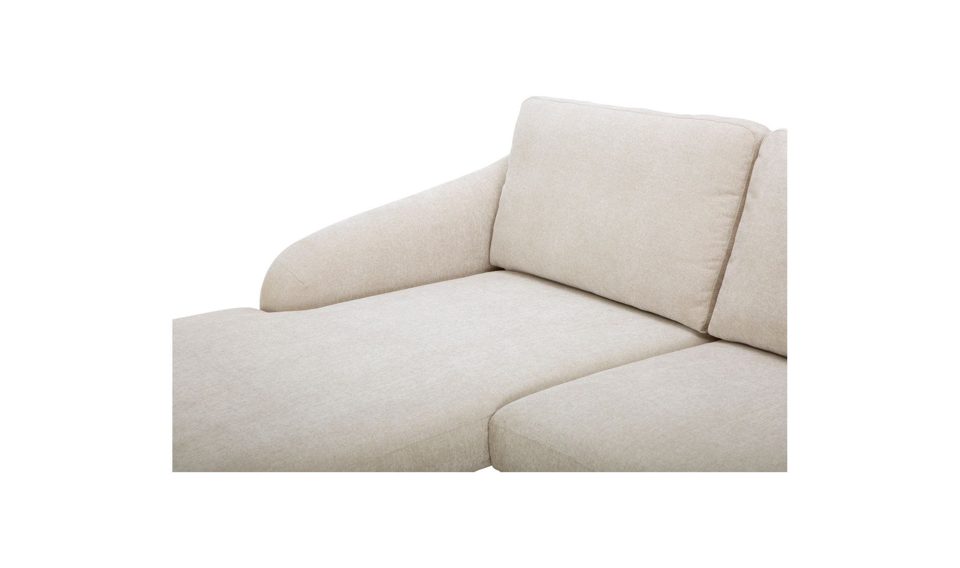 Quinn Sectional Oatmeal by Moe's Home Collection - view 11