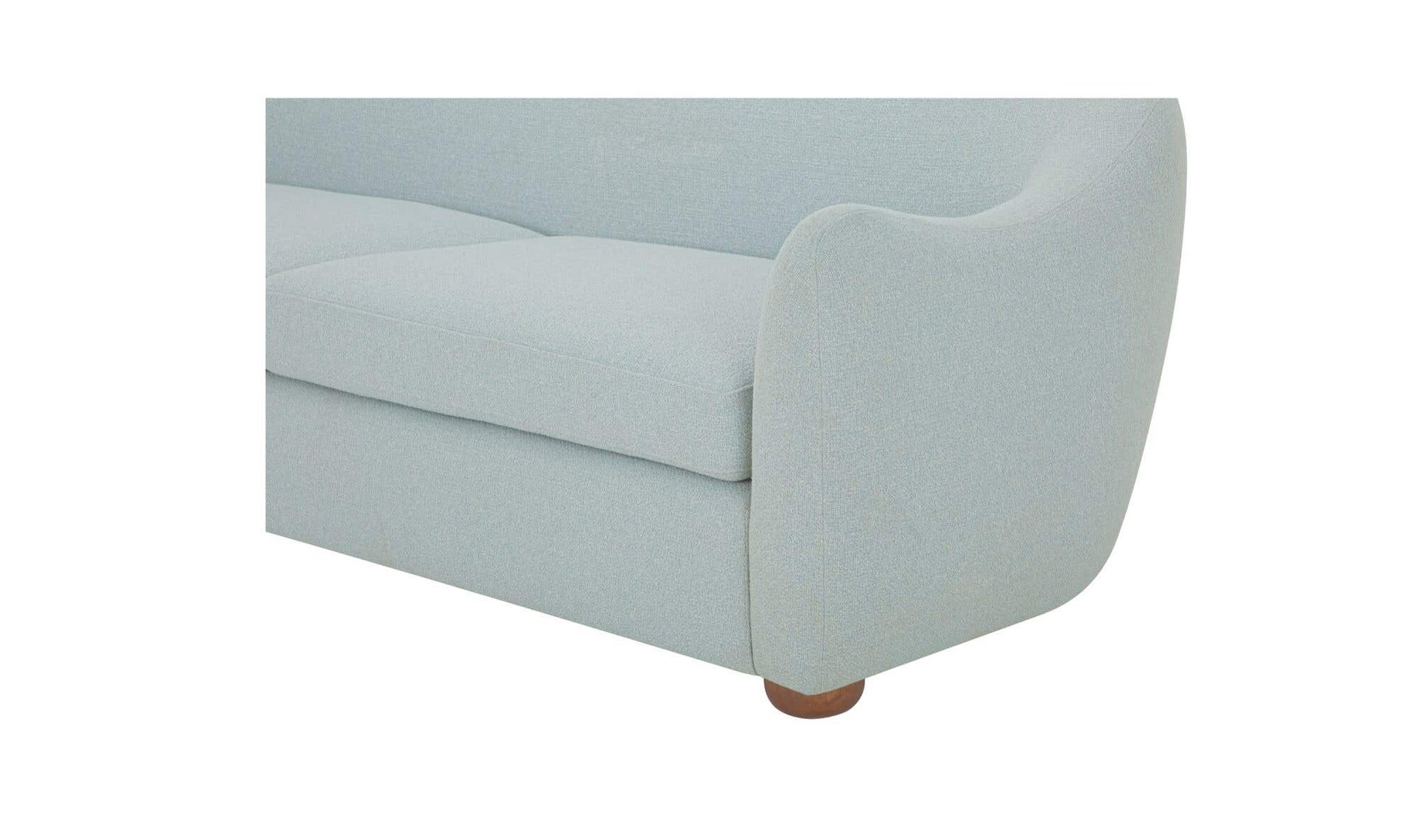 Bria Sofa Light Blue by Moe's Home Collection - view 9