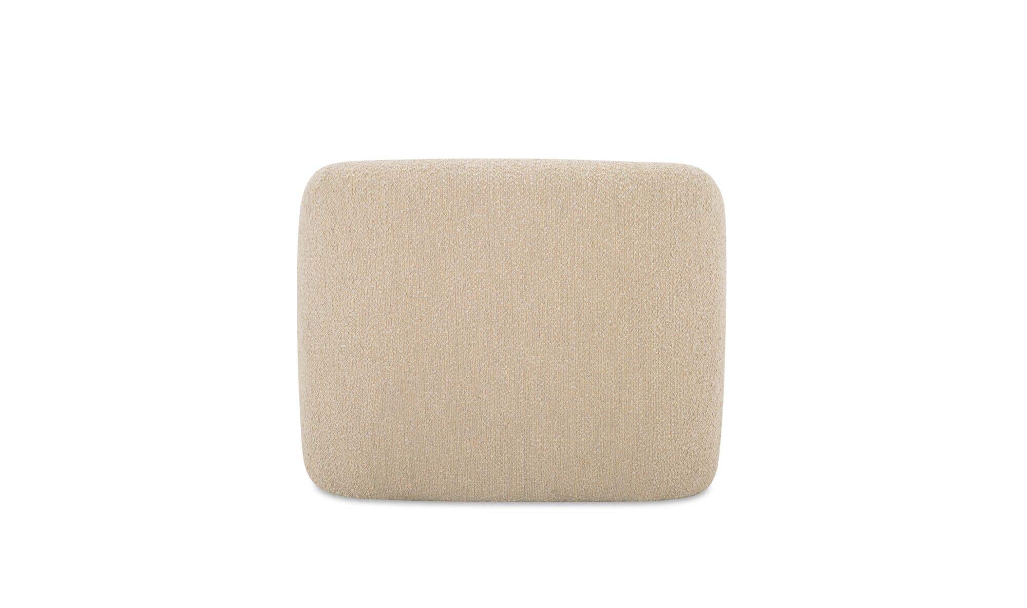 Faye Accent Chair Beige Boucle by Moe's Home Collection - view 7