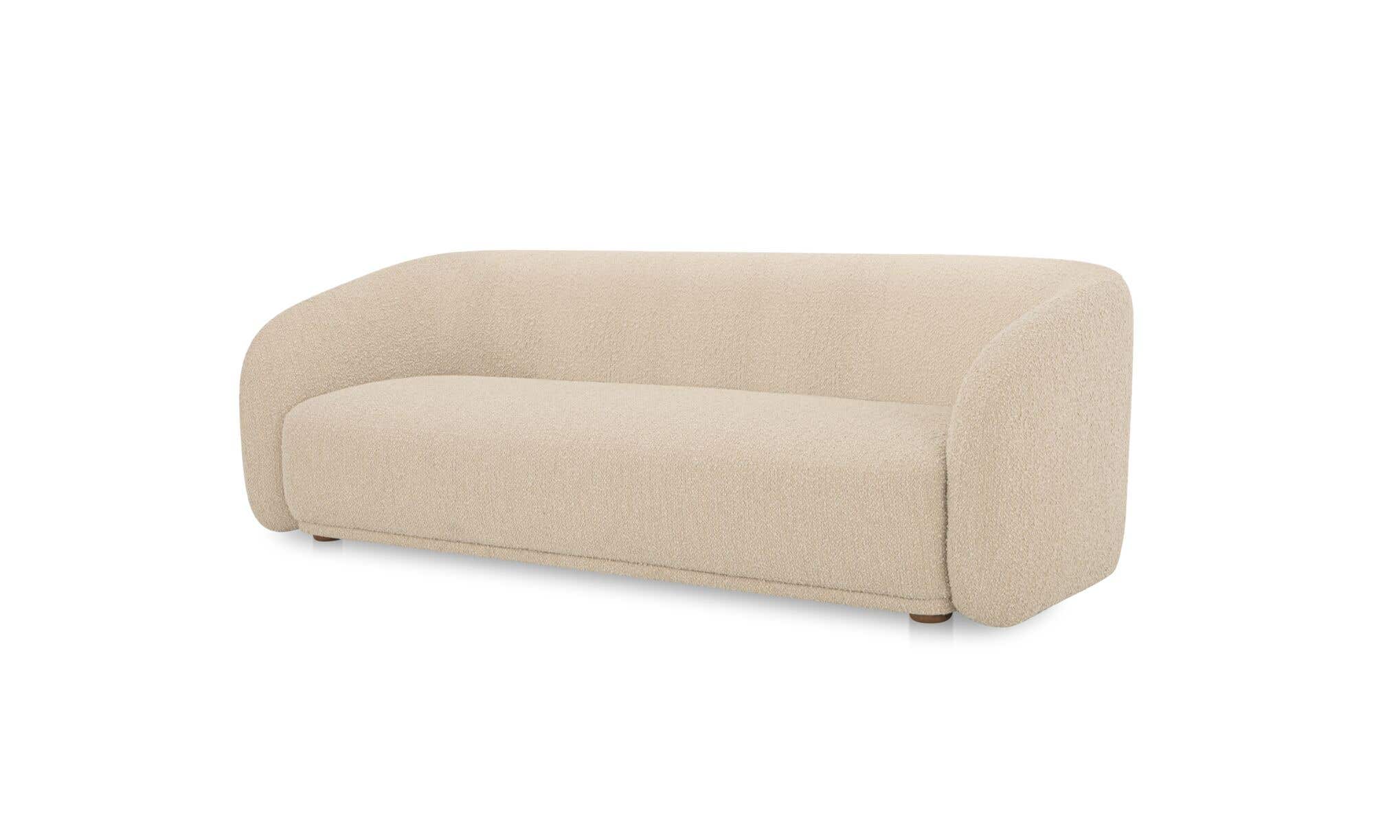 Faye Sofa Beige Boucle by Moe's Home Collection - view 6